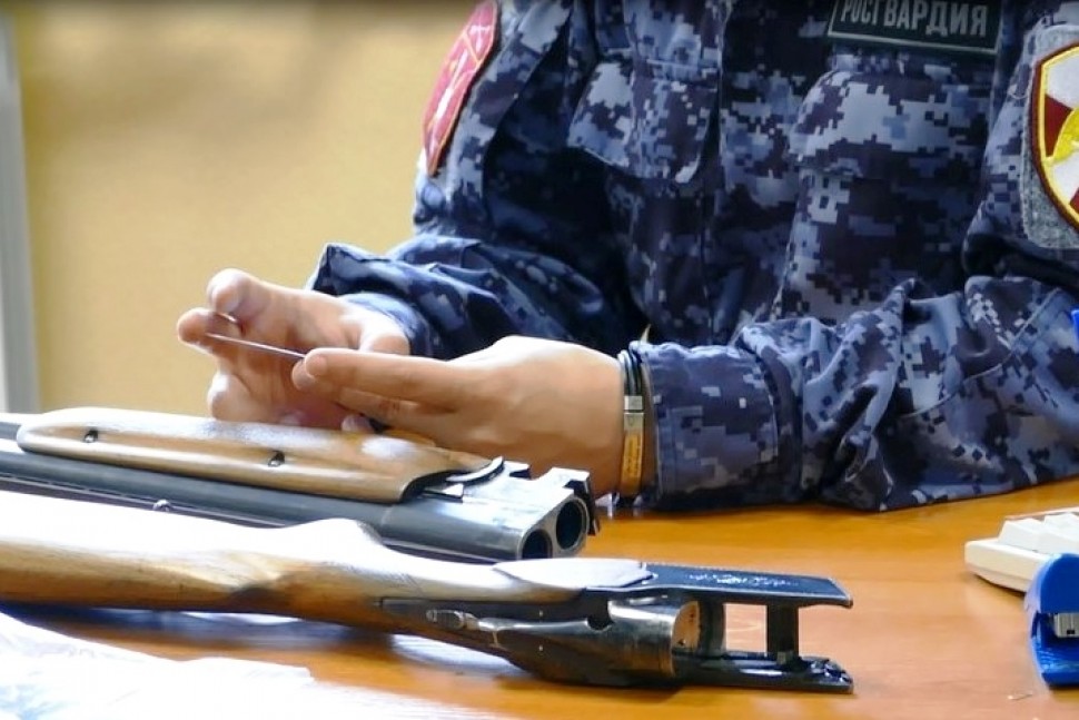 В Архангельской области продолжаются мероприятия Росгвардии по контролю соблюдением гражданами законодательства об оружии